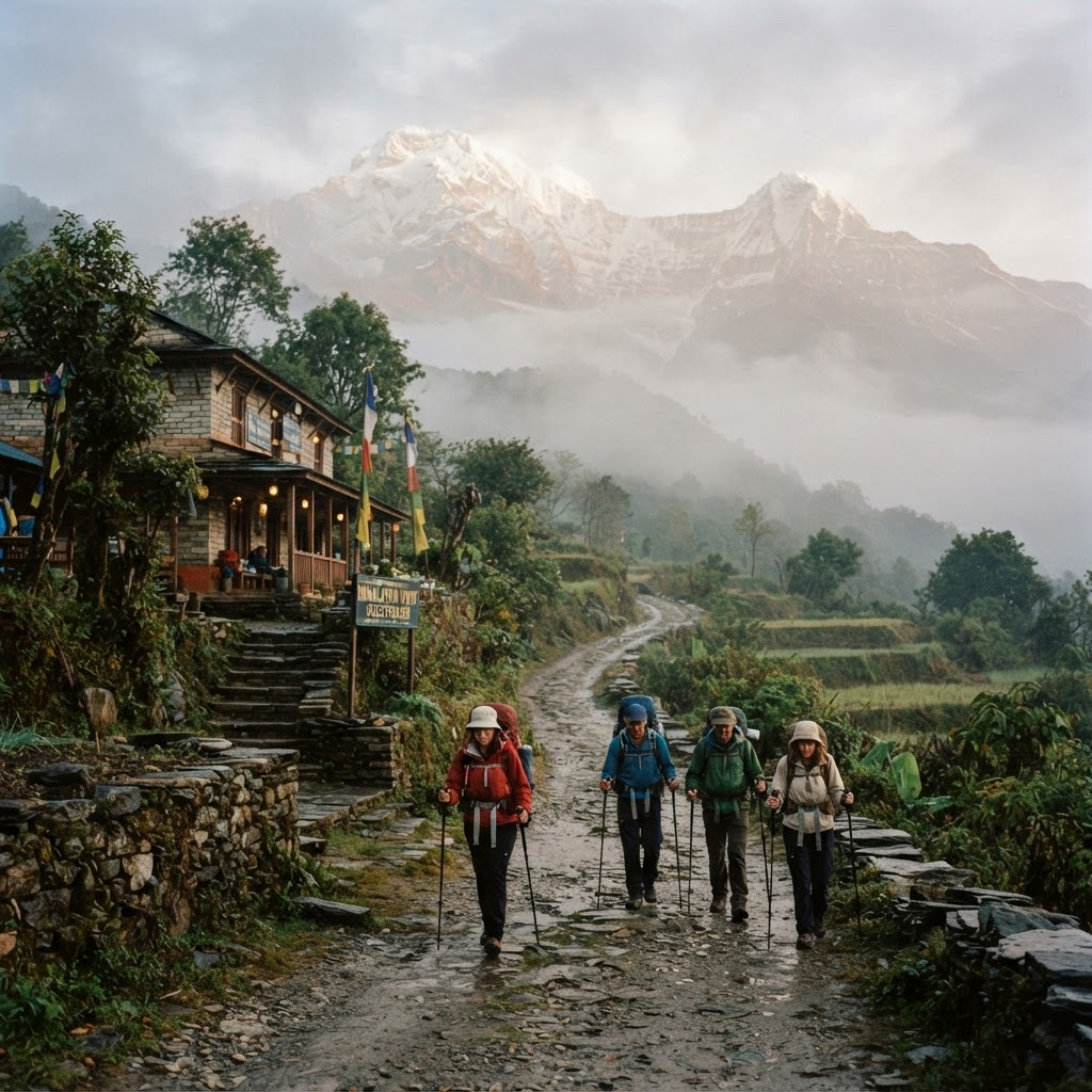 Basecamp Trekkers Hostel in Damside, Pokhara
